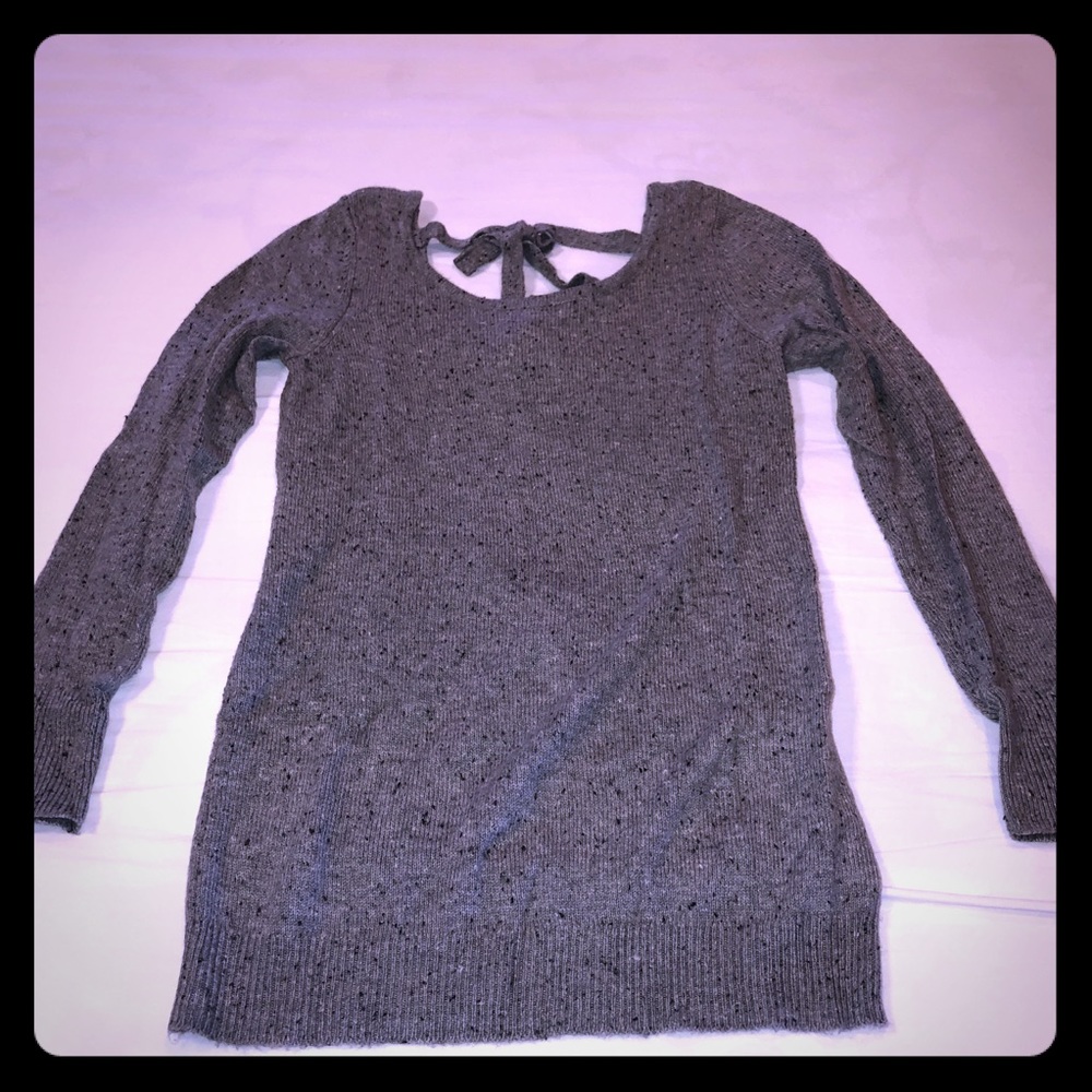 Maternity long sweater